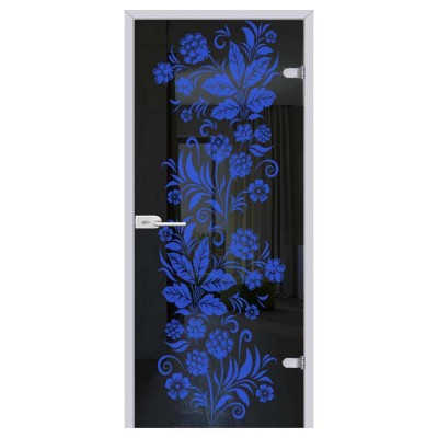 Satin Хохлома синяя тонированная