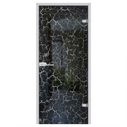 Satin Кракле черная