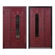 Снаружи: SteelLak «Марсала» RAL 3032 Внутри: SteelLak «Марсала» RAL 3032